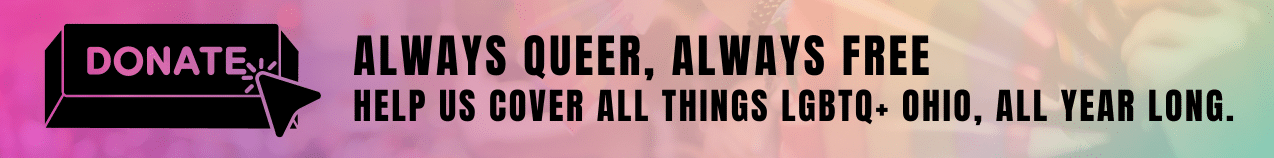 The Buckeye Flame's donation banner.