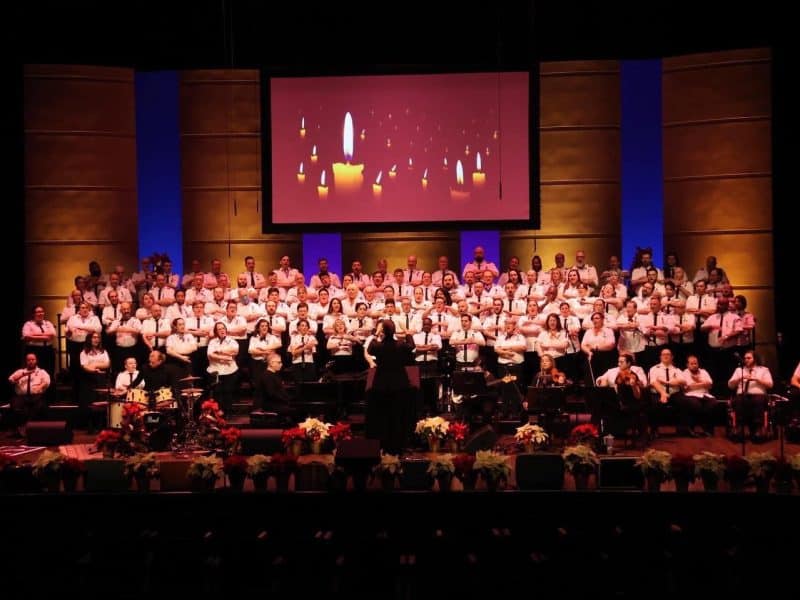 Columbus Gay Men's Chorus performs.
