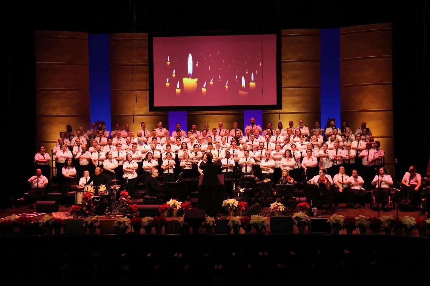 Columbus Gay Men's Chorus performs.